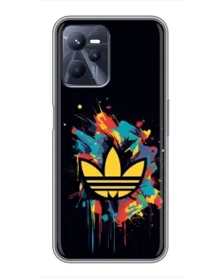 Чехол для Realme C35 с картинкой «Adidas Splash» Чехол для Realme C35 с картинкой «Adidas Splash»