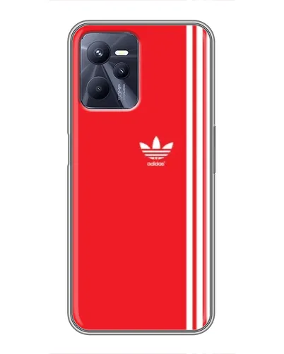 Чехол для Realme C35 с картинкой «Красный минимализм Adidas» Чехол для Realme C35 с картинкой «Красный минимализм Adidas»