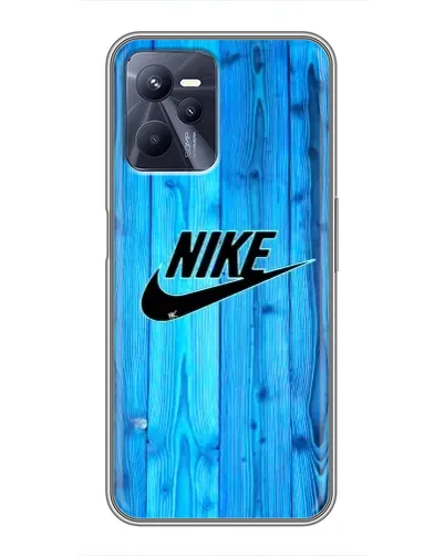 Чехол для Realme C35 с картинкой «Голубое дерево Nike»