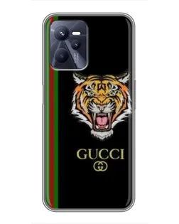 Чехол для Realme C35 с картинкой «Тигр Gucci» Чехол для Realme C35 с картинкой «Тигр Gucci»