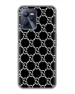 Чехол для Realme C35 с картинкой «Gucci — сетчатый паттерн» Чехол для Realme C35 с картинкой «Gucci — сетчатый паттерн»