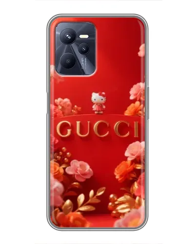 Чехол для Realme C35 с картинкой «Gucci — золотой сад»