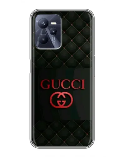Чехол для Realme C35 с картинкой «Gucci — стеганый черный»