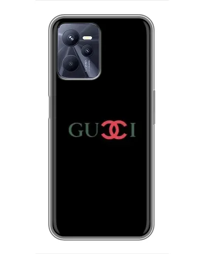 Чехол для Realme C35 с картинкой «Gucci — красный градиент»