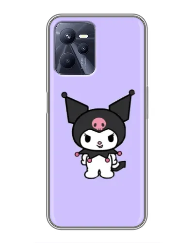 Чехол для Realme C35 с картинкой «Kuromi — нежный фиолетовый»
