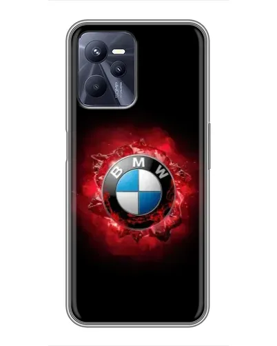 Чехол для Realme C35 с картинкой «Логотип BMW — вспышка» Чехол для Realme C35 с картинкой «Логотип BMW — вспышка»