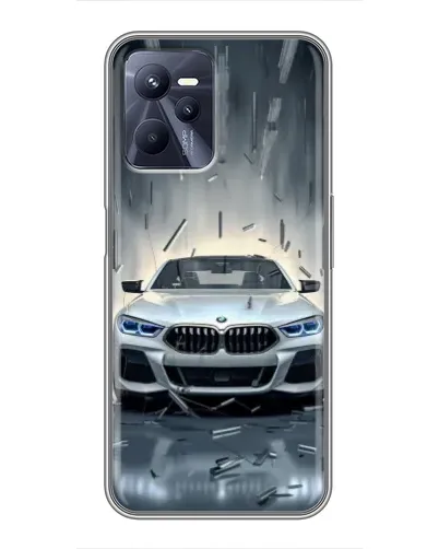 Чехол для Realme C35 с картинкой «BMW в свете фар» Чехол для Realme C35 с картинкой «BMW в свете фар»