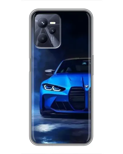 Чехол для Realme C35 с картинкой «Голубая BMW M4» Чехол для Realme C35 с картинкой «Голубая BMW M4»