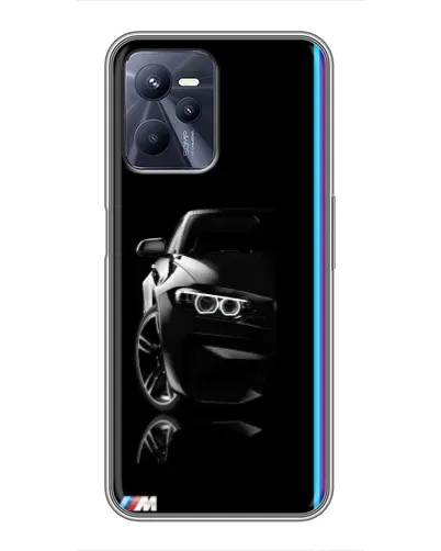Чехол для Realme C35 с картинкой «Силуэт BMW в темноте» Чехол для Realme C35 с картинкой «Силуэт BMW в темноте»