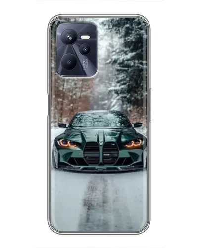 Чехол для Realme C35 с картинкой «BMW в зимнем лесу» Чехол для Realme C35 с картинкой «BMW в зимнем лесу»