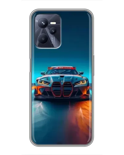 Чохол для Realme C35 з картинкою «BMW — вогні неону» Чохол для Realme C35 з картинкою «BMW — вогні неону»