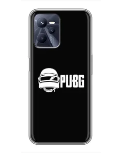 Чохол для Realme C35 з картинкою «PUBG — класичний лого»