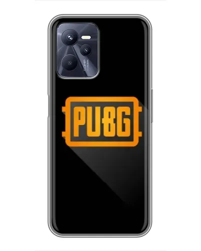 Чохол для Realme C35 з картинкою «PUBG — рамка лого» Чохол для Realme C35 з картинкою «PUBG — рамка лого»