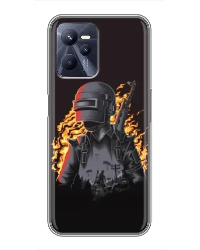 Чохол для Realme C35 з картинкою «PUBG — вогняний силует» Чохол для Realme C35 з картинкою «PUBG — вогняний силует»