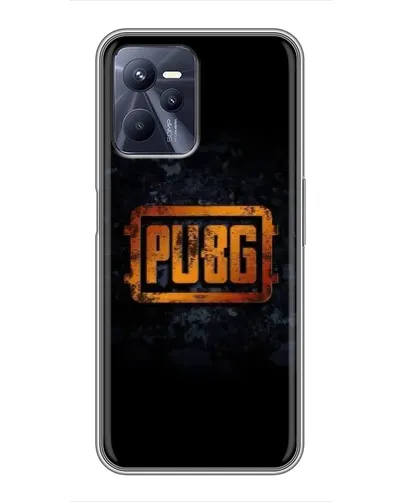 Чохол для Realme C35 з картинкою «PUBG — золотий логотип» Чохол для Realme C35 з картинкою «PUBG — золотий логотип»