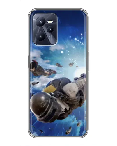 Чохол для Realme C35 з картинкою «Десант PUBG — стрибок» Чохол для Realme C35 з картинкою «Десант PUBG — стрибок»