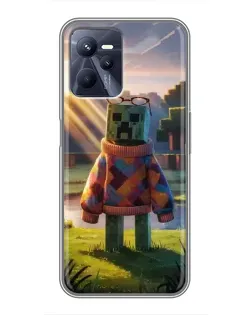 Чохол для Realme C35 з картинкою «Кріпер у светрі»