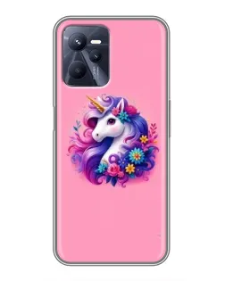Чехол для Realme C35 с картинкой «Сказочный единорог» Чехол для Realme C35 с картинкой «Сказочный единорог»