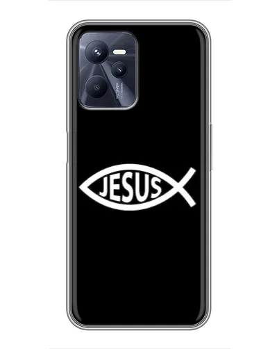 Чехол для Realme C35 с картинкой «Классический Jesus»