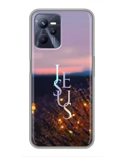 Чехол для Realme C35 с картинкой «Свет Божий ночью»