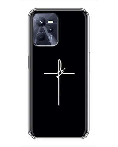 Чехол для Realme C35 с картинкой «Тонкий крест» Чехол для Realme C35 с картинкой «Тонкий крест»
