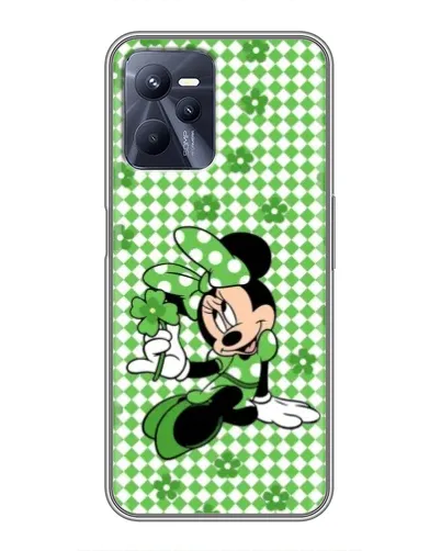 Чехол для Realme C35 с картинкой «Mickey в клетку»