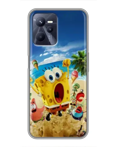 Чехол для Realme C35 с картинкой «Развлечения на пляже»