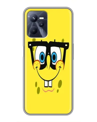 Чехол для Realme C35 с картинкой «Минималистичный Спанч Боб» Чехол для Realme C35 с картинкой «Минималистичный Спанч Боб»