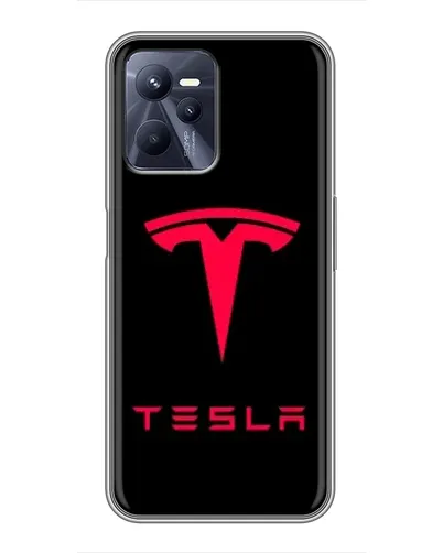 Чохол для Realme C35 з картинкою «Tesla Red Logo» Чохол для Realme C35 з картинкою «Tesla Red Logo»