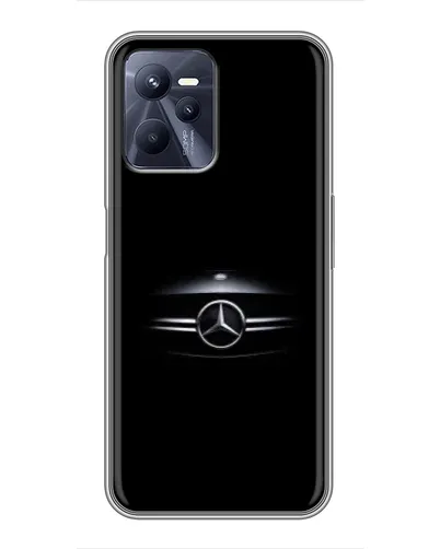 Чехол для Realme C35 с картинкой «Mercedes — абстрактные линии» Чехол для Realme C35 с картинкой «Mercedes — абстрактные линии»