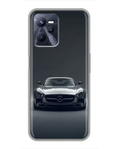 Чехол для Realme C35 с картинкой «Mercedes на черном» Чехол для Realme C35 с картинкой «Mercedes на черном»