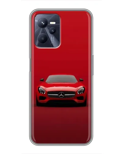 Чехол для Realme C35 с картинкой «Красный Mercedes AMG» Чехол для Realme C35 с картинкой «Красный Mercedes AMG»