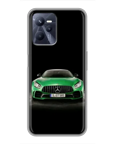 Чехол для Realme C35 с картинкой «Mercedes — неоновый лого» Чехол для Realme C35 с картинкой «Mercedes — неоновый лого»