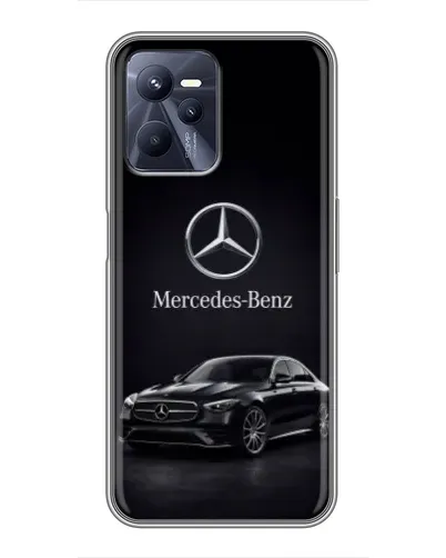 Чехол для Realme C35 с картинкой «Mercedes — решетка радиатора» Чехол для Realme C35 с картинкой «Mercedes — решетка радиатора»