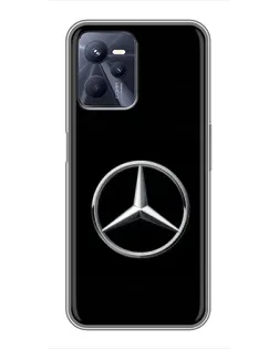 Чехол для Realme C35 с картинкой «Mercedes классический лого»