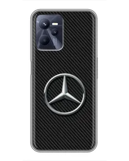 Чехол для Realme C35 с картинкой «Карбоновый Mercedes стиль»