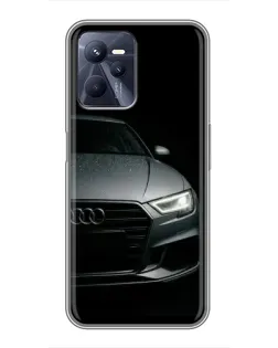 Чехол для Realme C35 с картинкой «Audi — детализация кузова»