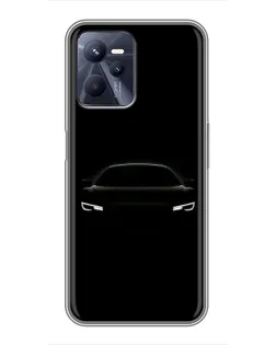 Чохол для Realme C35 з картинкою «Погляд Audi у темряві»