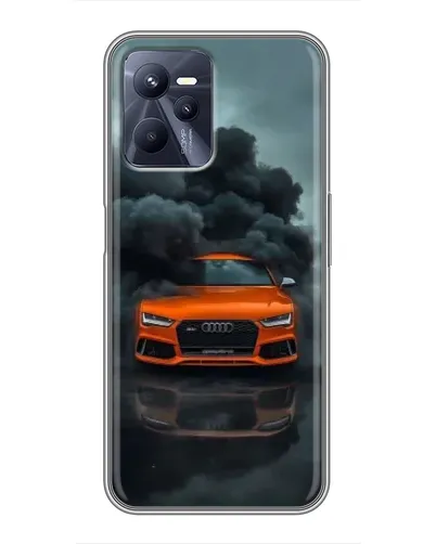 Чохол для Realme C35 з картинкою «Audi у хмарах диму» Чохол для Realme C35 з картинкою «Audi у хмарах диму»
