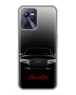 Чохол для Realme C35 з картинкою «Audi — градієнтний контур»
