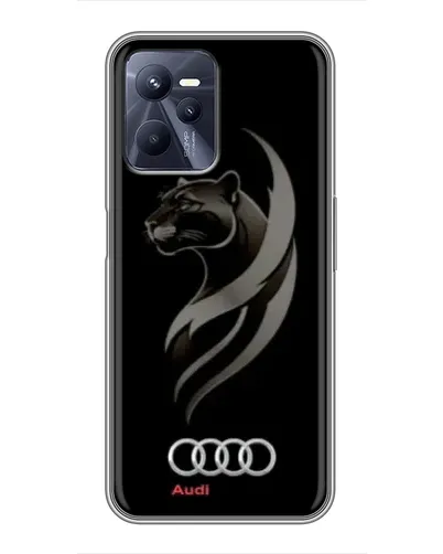 Чохол для Realme C35 з картинкою «Графіка — пантера та Audi» Чохол для Realme C35 з картинкою «Графіка — пантера та Audi»