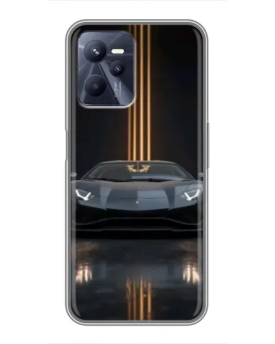 Чехол для Realme C35 с картинкой «Lamborghini золотые линии» Чехол для Realme C35 с картинкой «Lamborghini золотые линии»