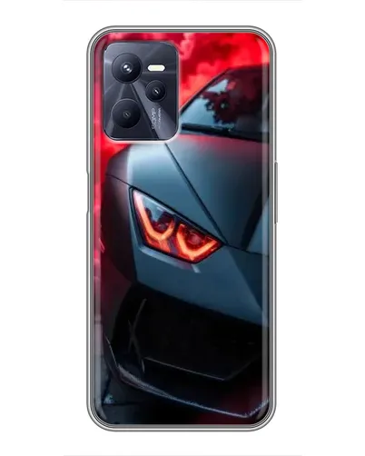 Чехол для Realme C35 с картинкой «Lamborghini красное сияние» Чехол для Realme C35 с картинкой «Lamborghini красное сияние»
