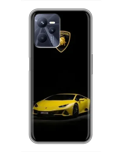 Чехол для Realme C35 с картинкой «Lamborghini желтый акцент» Чехол для Realme C35 с картинкой «Lamborghini желтый акцент»