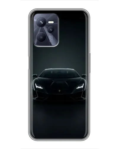 Чехол для Realme C35 с картинкой «Черный Lamborghini Aventador» Чехол для Realme C35 с картинкой «Черный Lamborghini Aventador»