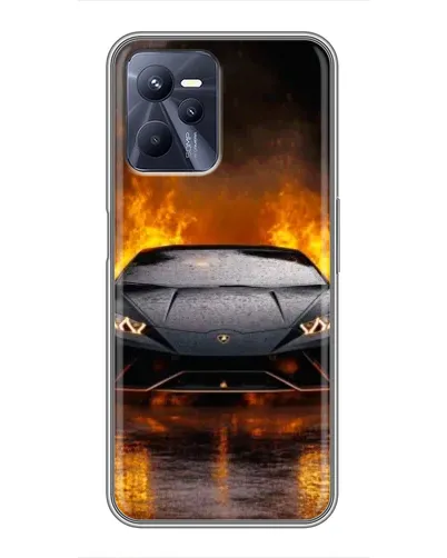 Чехол для Realme C35 с картинкой «Lamborghini в огне» Чехол для Realme C35 с картинкой «Lamborghini в огне»