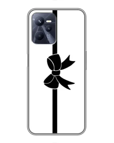 Чехол для Realme C35 с картинкой «Вертикальный бант»