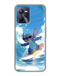 Чохол для Realme C35 з картинкою «Стіч на хвилі»