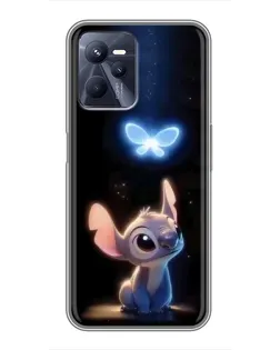 Чохол для Realme C35 з картинкою «Сяючий Стіч»
