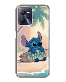 Чохол для Realme C35 з картинкою «Стіч на серфі»